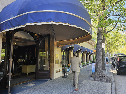Baccus restaurant at the Wedgewood hotel